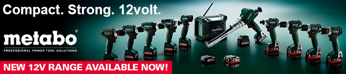 Metabo 12V Range - Now available